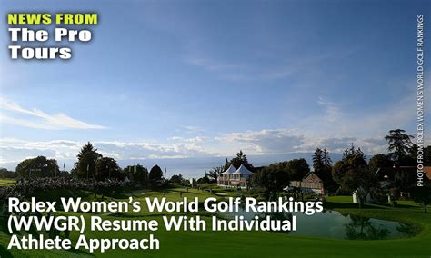 rolex world rankings women's golf|women's world golf rankings today.